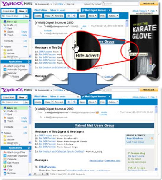 Users Can Now Disable Ads On Yahoo Mail