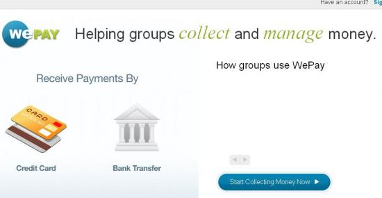 WePay – New Online Group Payment Service