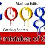Top 10 mistakes of Google