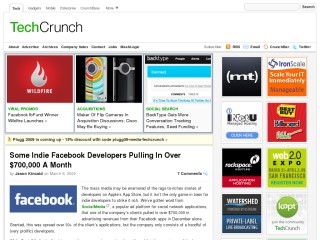 techcrunch Top 10 featured blogs of the month