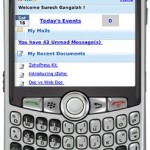 Zoho Smoothly Works In Mobile Device