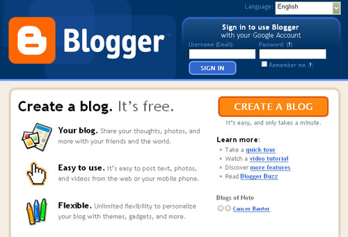 blogger 10+ great blogging services that host your blog for free