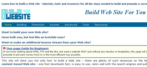 buildwebsite4u 15+ Greatest Website Builder for creating your own website