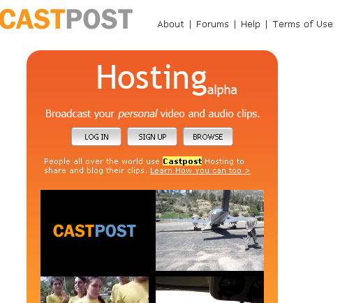 castport 20 More Fastest Growing Free Video Sharing Websites [Part 2]