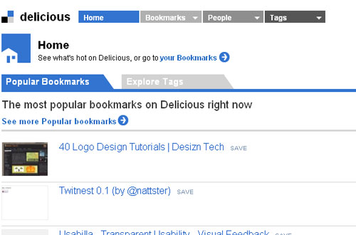 delicious 20+ Great Social Bookmarking Service, Boost Your Site Traffic