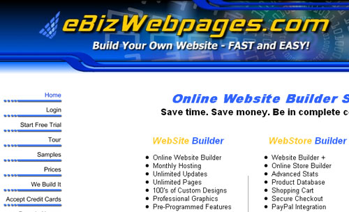 ebiz 15+ Greatest Website Builder for creating your own website