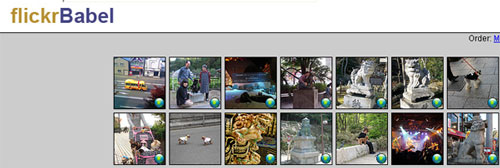 flickrbabel 9 Great Flickr Search Web Tools