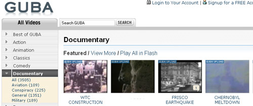 guba 20+ Popular Video Sharing Websites