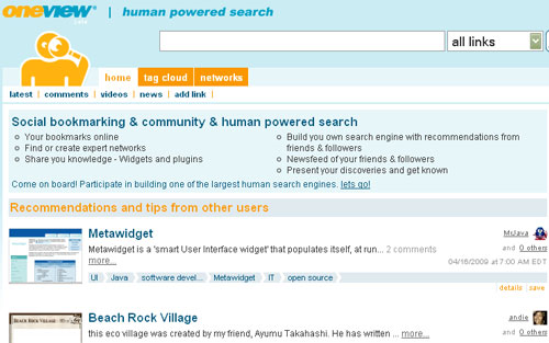 oneview Top 20 Great Social Bookmarking Service, Boost Your Site Traffic