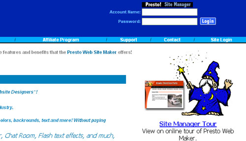 presto 15+ Greatest Website Builder for creating your own website