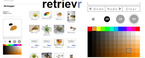 retrievr 9 Great Flickr Search Web Tools