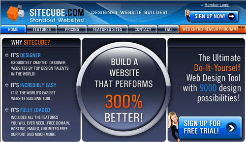 sitecube 15+ Greatest Website Builder for creating your own website