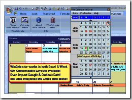 WinCalendar for Windows