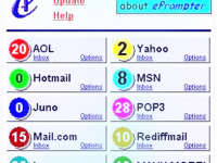 Track several e-mail accounts with ePrompter 2.0