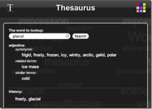 thesauruslg02 30 Free Google Android Applications