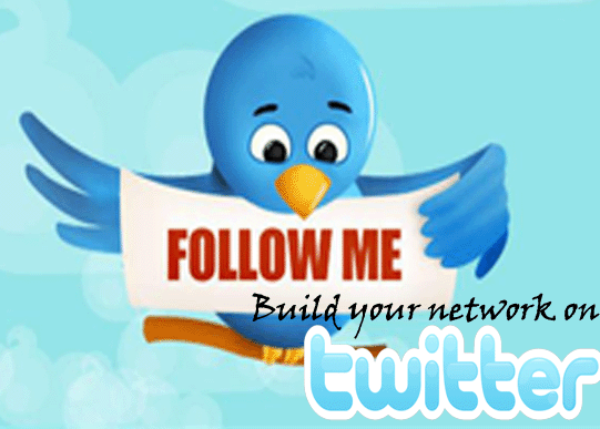 Build your network on Twitter